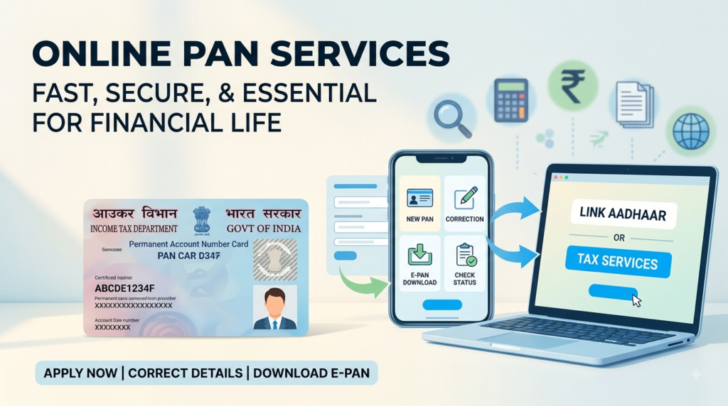 The Ultimate PAN Card Guide: How to Apply, Update, Download e-PAN & Link with Aadhaar Online