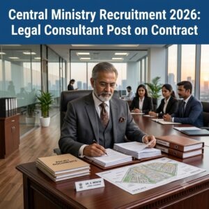 Central Ministry Legal Consultant Recruitment 2026 Contract Basis desk4info