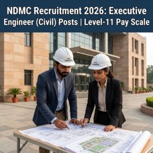 NDMC Executive Engineer Civil Recruitment 2026 Deputation Level 11 Pay Scale desk4info