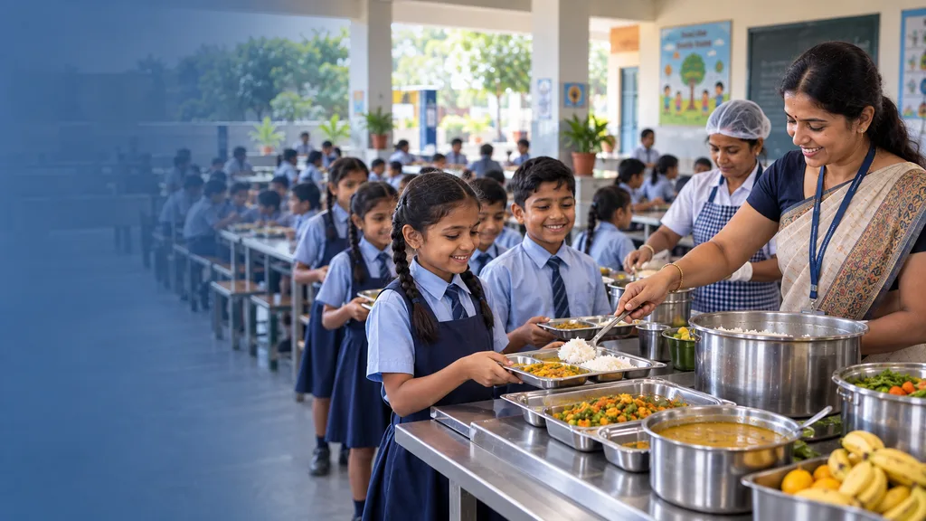 PM POSHAN Scheme 2026 hot cooked meal for school children