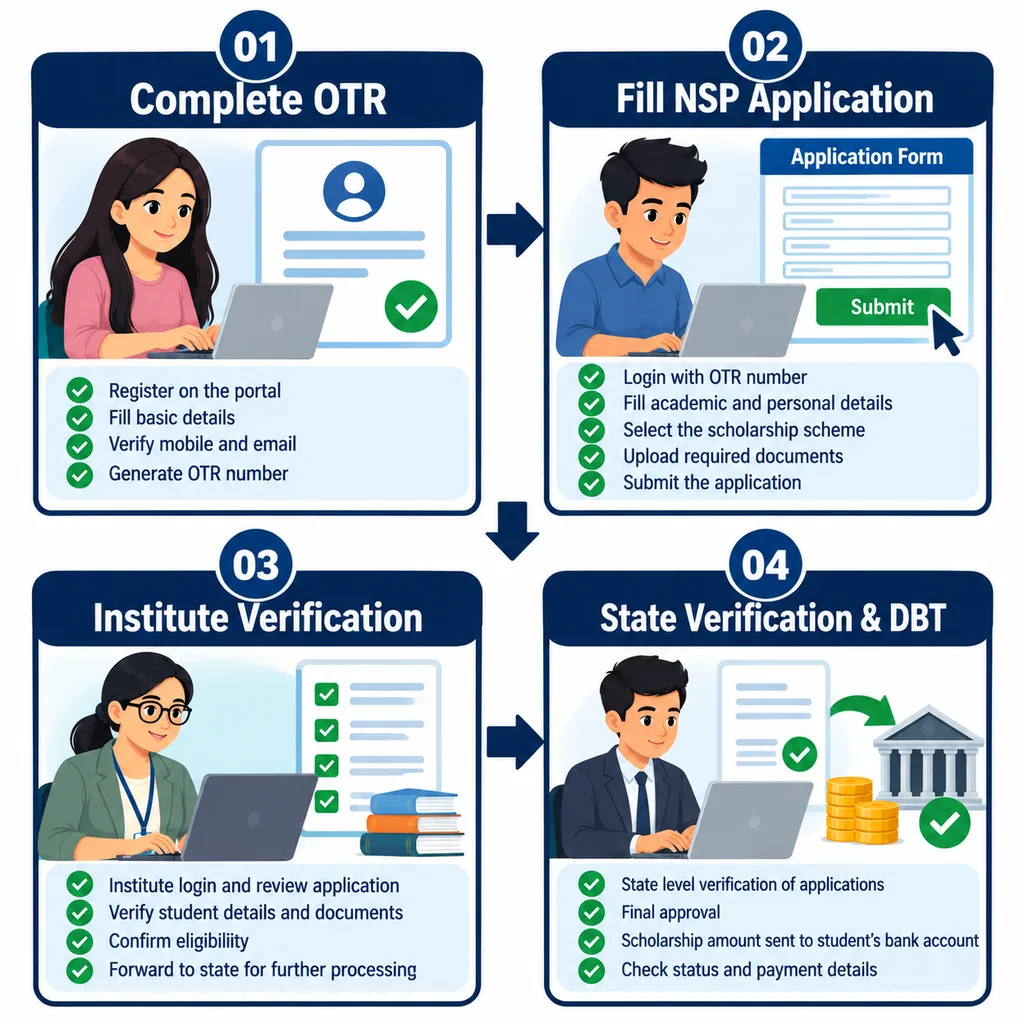 PM-USP CSSS scholarship application and verification process