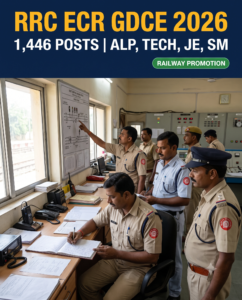 RRC ECR GDCE Recruitment 2026 Notification Grid Card