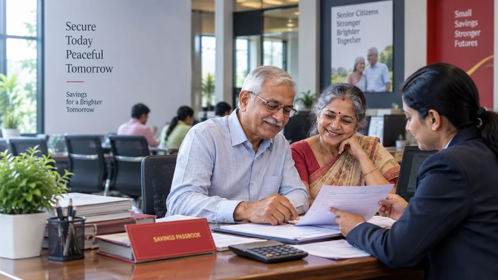 Senior Citizens Savings Scheme SCSS 2026 official savings scheme banner