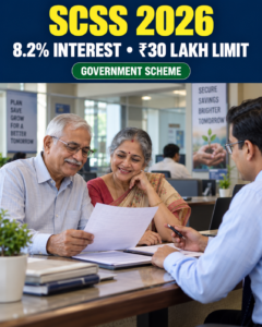 SCSS 2026 Senior Citizens Savings Scheme 8.2 percent interest and 30 lakh deposit limit